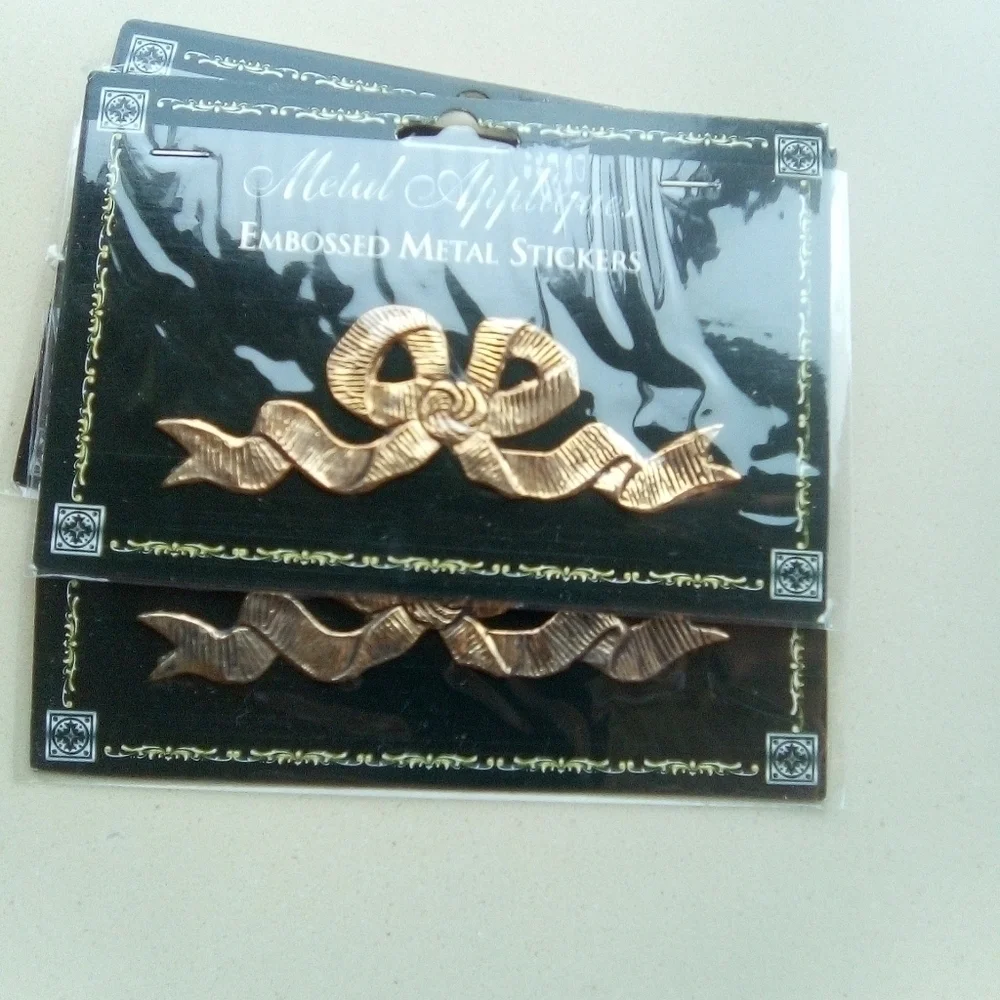 Metal embossed stickers. 15  total. NWOT. - Picture 8 of 8